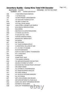 Used Wheel fits 2014 Ram Dodge 2500 pickup 18x8 5 spoke chrome opt WBH Grade B