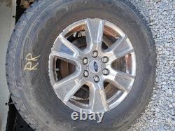 Used Wheel fits 2015 Ford F150 PICKUP 18x7-1/2 aluminum 6 spoke chrome Grade C