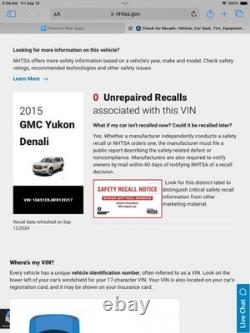 Used Wheel fits 2015 Gmc Yukon 20x9 10 spoke chrome opt RT Grade C