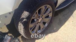 Used Wheel fits 2015 Gmc Yukon xl 1500 22x9 7 spoke silver with chrome inserts