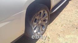 Used Wheel fits 2015 Gmc Yukon xl 1500 22x9 7 spoke silver with chrome inserts