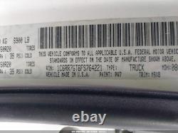 Used Wheel fits 2015 Ram Dodge 1500 pickup road wheel 20x8 chrome clad opt WRK
