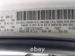 Used Wheel fits 2015 Ram Dodge 1500 pickup road wheel 20x8 chrome clad opt WRK