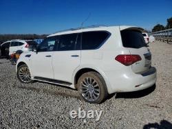 Used Wheel fits 2016 Infiniti QX80 22x8 alloy 14 spoke road wheel dark chrome L