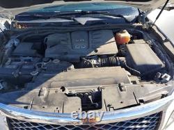 Used Wheel fits 2016 Infiniti QX80 22x8 alloy 14 spoke road wheel dark chrome L