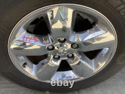 Used Wheel fits 2016 Ram Dodge 1500 pickup road wheel 20x8 chrome clad opt WRK