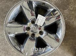 Used Wheel fits 2016 Ram Dodge 1500 pickup road wheel 20x8 chrome clad opt WRK