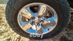 Used Wheel fits 2016 Ram Dodge 1500 pickup road wheel 20x8 chrome clad opt WRK
