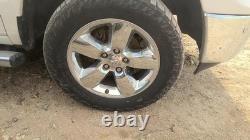 Used Wheel fits 2016 Ram Dodge 1500 pickup road wheel 20x8 chrome clad opt WRK