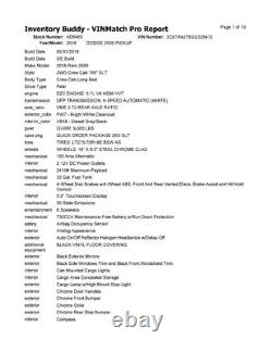 Used Wheel fits 2016 Ram Dodge 2500 pickup road wheel 18x8 5 spoke chrome opt W