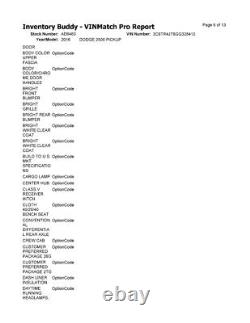 Used Wheel fits 2016 Ram Dodge 2500 pickup road wheel 18x8 5 spoke chrome opt W