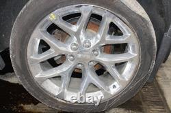Used Wheel fits 2017 Gmc Yukon 22x9 6 spoke double chrome opt SEY Grade C