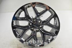 Used Wheel fits 2017 Gmc Yukon 22x9 6 spoke double chrome opt SEY Grade C