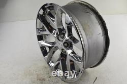 Used Wheel fits 2017 Gmc Yukon 22x9 6 spoke double chrome opt SEY Grade C