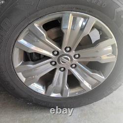 Used Wheel fits 2017 Nissan Titan 20x8 alloy 6 spoke chrome Grade B