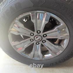 Used Wheel fits 2017 Nissan Titan 20x8 alloy 6 spoke chrome Grade C