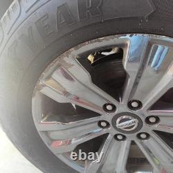 Used Wheel fits 2017 Nissan Titan 20x8 alloy 6 spoke chrome Grade C