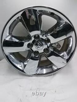 Used Wheel fits 2017 Ram Dodge 1500 pickup road wheel 20x8 chrome clad opt WRK