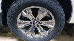 Used Wheel fits 2018 Nissan Titan 20x8 alloy 6 spoke chrome Grade A