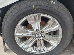 Used Wheel fits 2018 Nissan Titan 20x8 alloy 6 spoke chrome Grade A