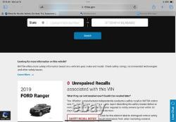 Used Wheel fits 2019 Ford Ranger 18x8 aluminum 6 spoke chrome opt PVD Grade A