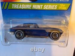 Vintage 1995 Hot Wheels Treasure Hunt'63 Split Window Corvette (#6 of 12)