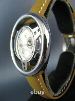 Vintage Customtime Novelty Cadillac Steering Wheel Mens Watch Swiss 1970