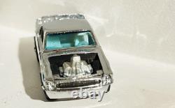 Vintage Hot Wheels REDLINE 1970 Chrome Boss Hoss. MINT. White Interior