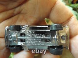 Vintage Hot Wheels Redline 1970 Heavy Chevy Chrome Club Car Near Mint White Int