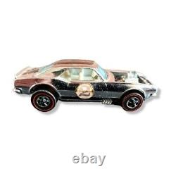 Vintage Hot Wheels Redline Chrome Club Heavy Chevy Camaro 1969 #2 White Interior