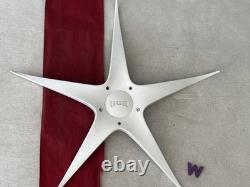 #W 1 DUB Wheel Remix Star WHITE center Cap 8320-25 S309-34 X1834147-9 SF