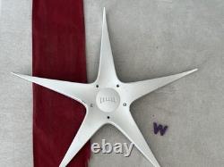 #W 1 DUB Wheel Remix Star WHITE center Cap 8320-25 S309-34 X1834147-9 SF