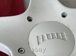 #W 1 DUB Wheel Remix Star WHITE center Cap 8320-25 S309-34 X1834147-9 SF