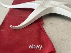 #W 1 DUB Wheel Remix Star WHITE center Cap 8320-25 S309-34 X1834147-9 SF