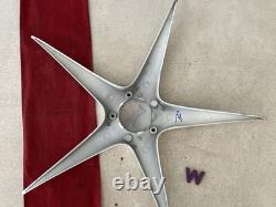#W 1 DUB Wheel Remix Star WHITE center Cap 8320-25 S309-34 X1834147-9 SF