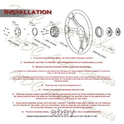 W-Power 432mm White Wood Grip 5-Hole Aluminum Chrome 17-Inch Steering Wheel+Horn