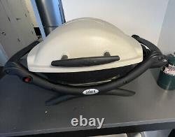Weber Q 1000 1-Burner Portable Gas Grill With Accessories