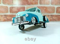 Welly 1953 Chevrolet 3100 Pick Up Truck Lowrider Diecast 1/24 Ooak