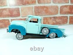 Welly 1953 Chevrolet 3100 Pick Up Truck Lowrider Diecast 1/24 Ooak