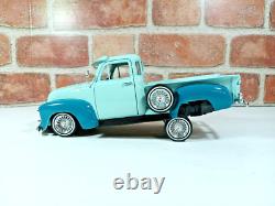 Welly 1953 Chevrolet 3100 Pick Up Truck Lowrider Diecast 1/24 Ooak