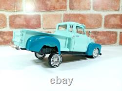 Welly 1953 Chevrolet 3100 Pick Up Truck Lowrider Diecast 1/24 Ooak