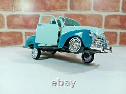 Welly 1953 Chevrolet 3100 Pick Up Truck Lowrider Diecast 1/24 Ooak