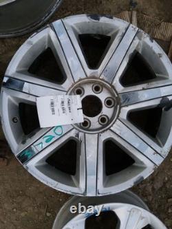 Wheel 22x9 7 Spoke Single Silver Chrome Inserts Fits 15-20 ESCALADE 22934551