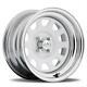 Wheel Drift Daytona Steel Chrome/Gloss White 16x10 4x4.50 BC 5.50 Backspace