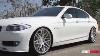 White Bmw 5 Series With 22 Vertini Magic Wheels Streetdreams Org