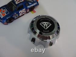 White Diamond Edition Chrome Custom Wheel Center Cap # 3198L130