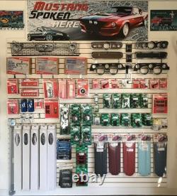 White and Chrome Hot Rod Steering Wheel - 9 Hole for GM Columns, Ididit, etc