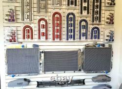 White and Chrome Hot Rod Steering Wheel - 9 Hole for GM Columns, Ididit, etc