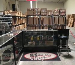 White and Chrome Hot Rod Steering Wheel - 9 Hole for GM Columns, Ididit, etc