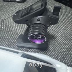 YOKOMO RC Car 180SX Rocket Bunny 1/10 Scale Drift Package White Chrome Wheels